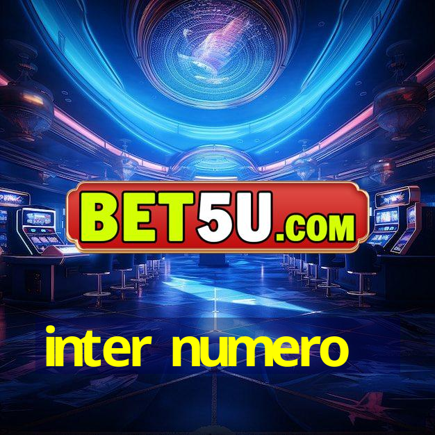 inter numero